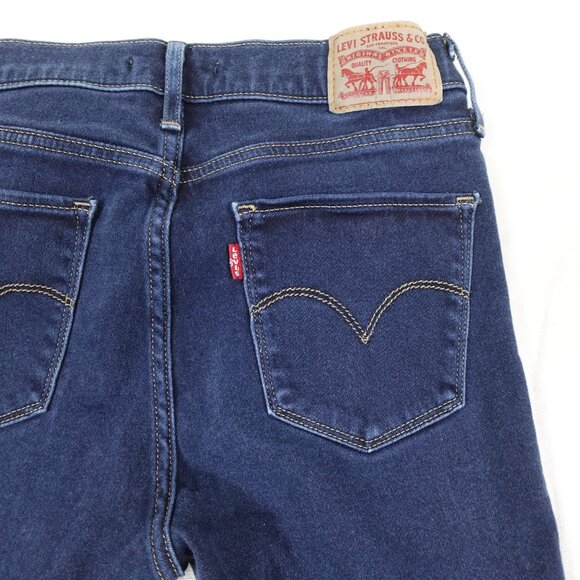 Levi's 720 High Rise Super Skinny Jeans Women's 27 Stretch Denim - Picture 8 of 13